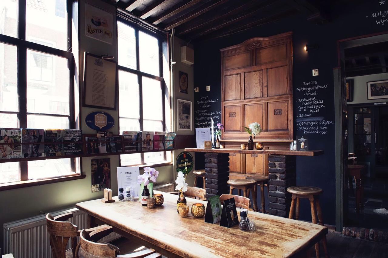 Cafe Restaurant Hotel De Mug Middelburg Buitenkant foto
